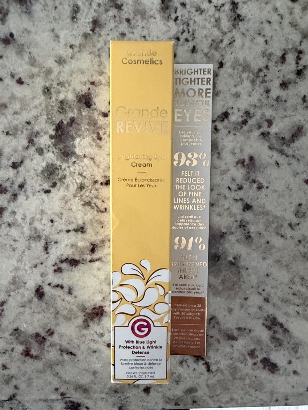 Grande Cosmetics GrandeREVIVE Brightening Eye Cream - Yellow